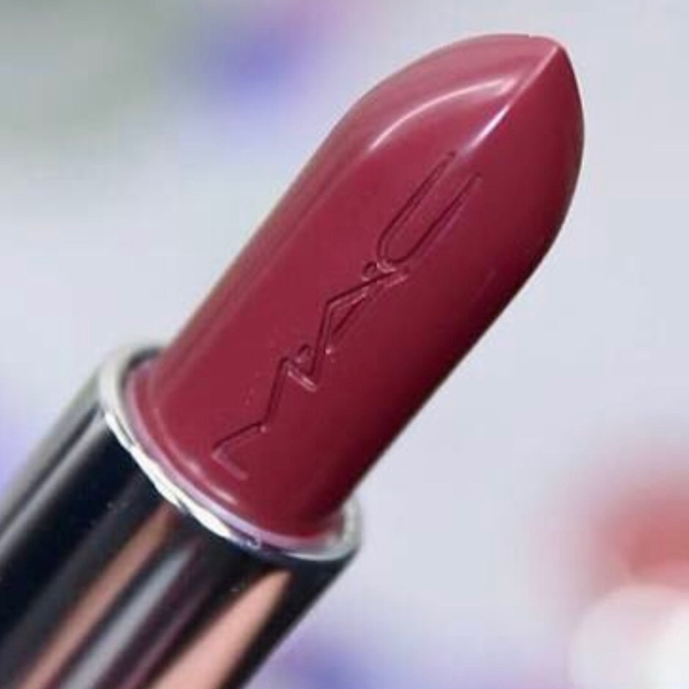 BNIB MAC Cosmetics Limited Edition Lustreglass Lipstick - Rosy Thoughts - Picture 2 of 5